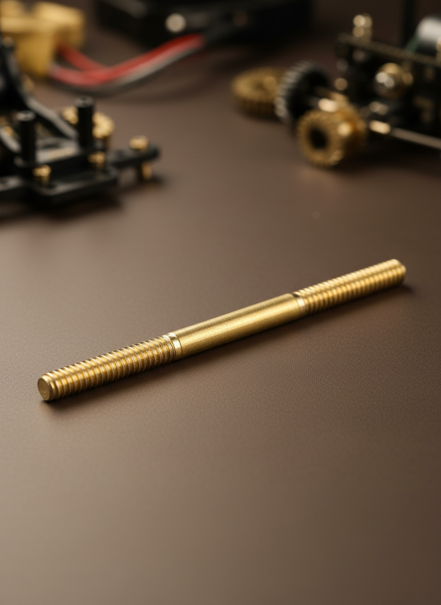 Миниатюра Тяга M1.8 30мм из латуни для RC моделей 1