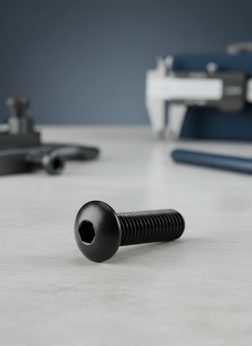 Миниатюра Винт М3 х 20 мм с полукруглой головкой, DIN912 1