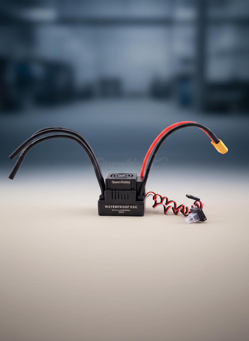 Миниатюра Регулятор оборотов QueenHobby 120 A влагозащищенный 1