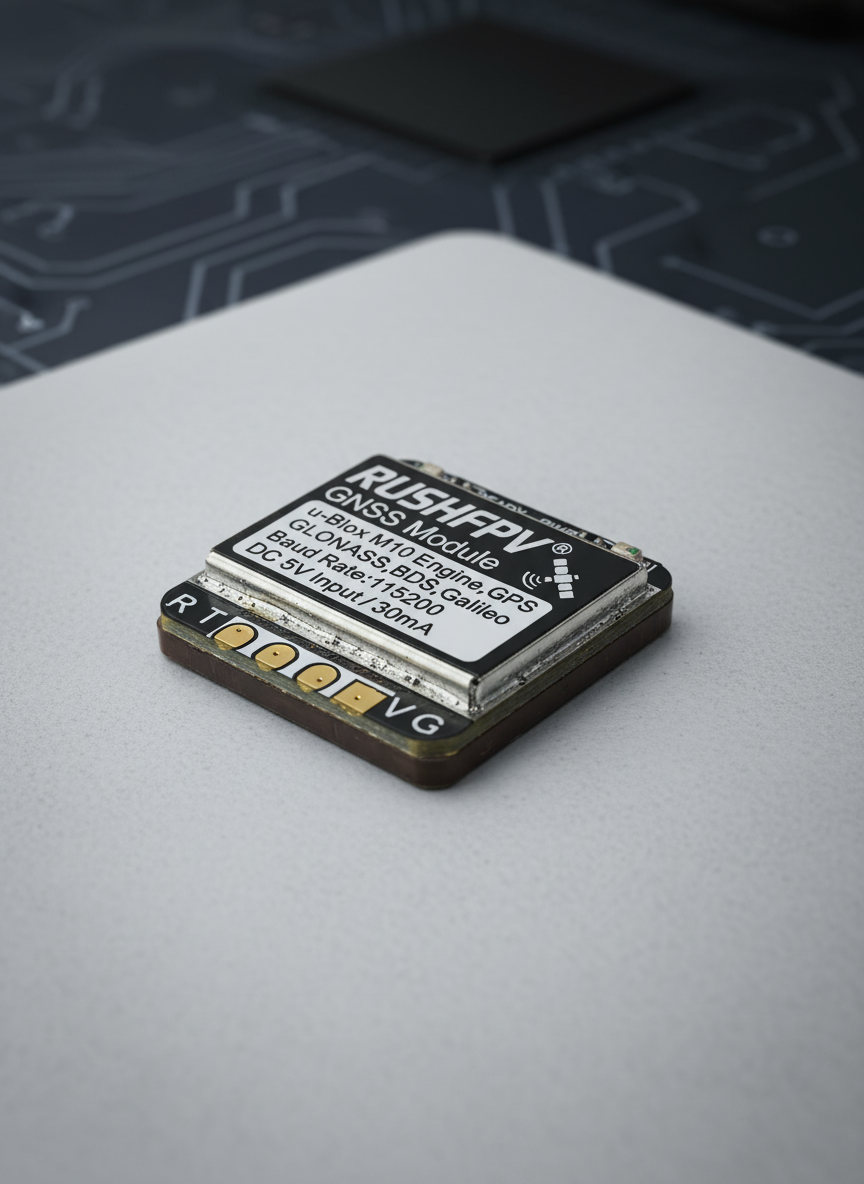 Миниатюра Модуль RushFPV GNSS Mini M10 UBX для квадрокоптеров 1