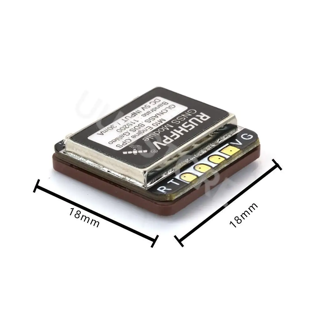 Миниатюра Модуль RushFPV GNSS Mini M10 UBX для квадрокоптеров 4