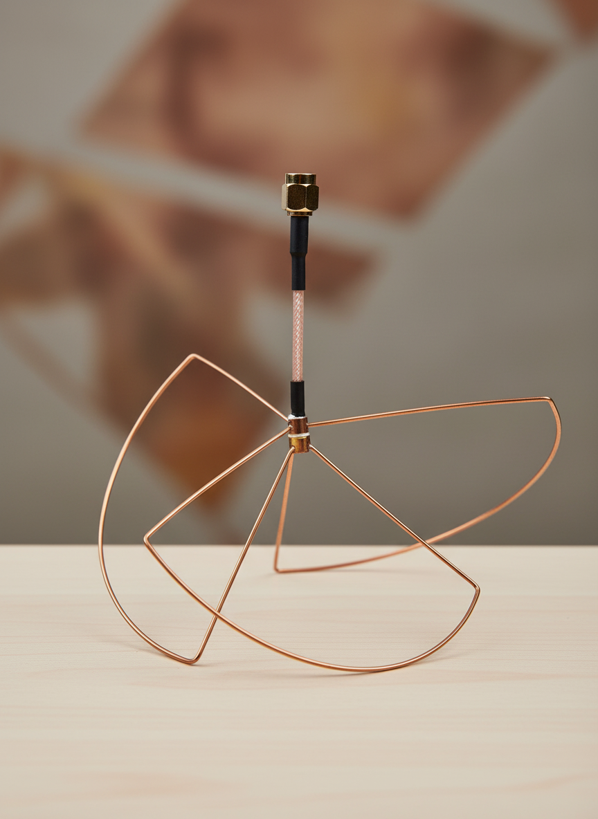 Миниатюра FPV Антенна 1.2Ггц SMA (3 листа) 1