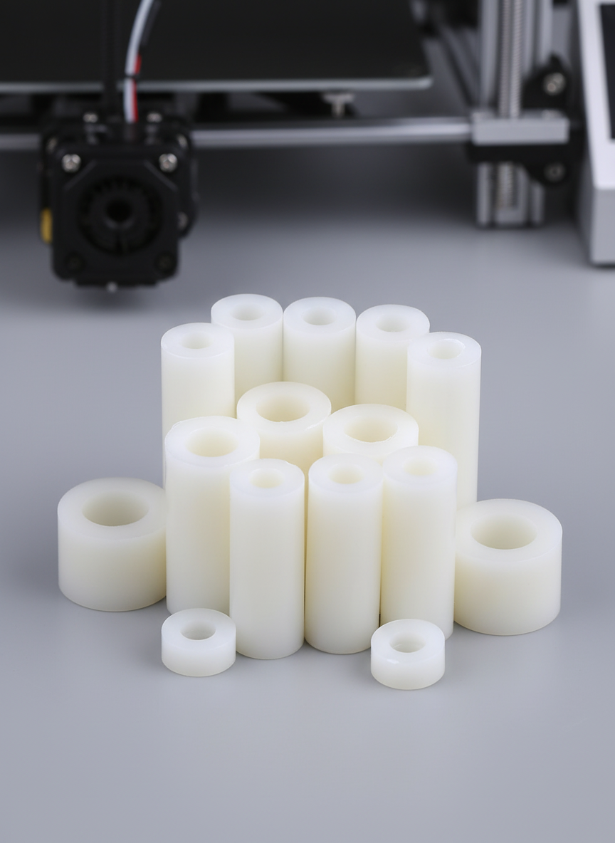 Миниатюра Проставка нейлоновая 8 x 14 x 15 мм для 3D-принтеров 1