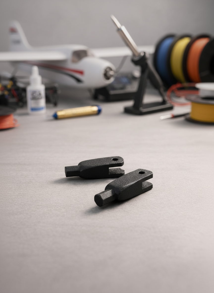 Миниатюра Нейлоновая вилка Haoye M2x24 мм для RC моделей 1