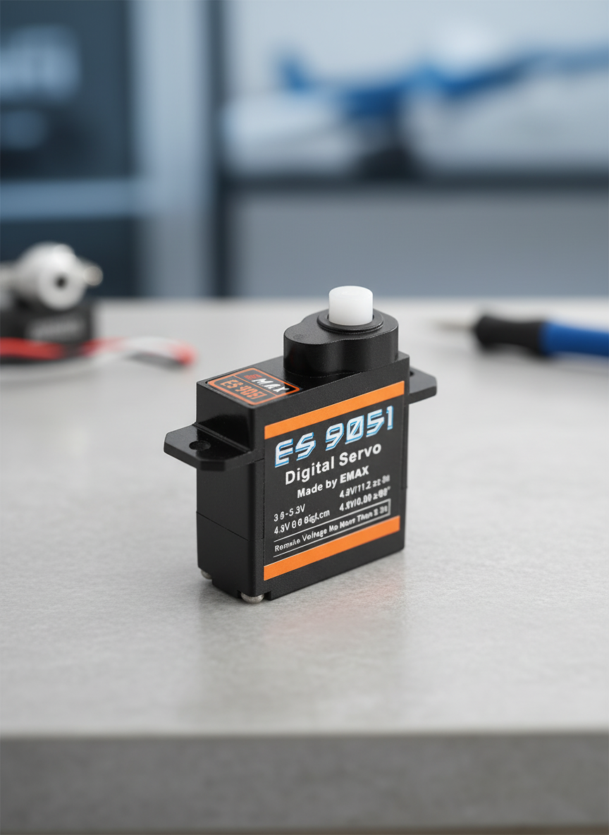 Миниатюра Цифровой сервопривод Emax ES9051 для RC моделей 1