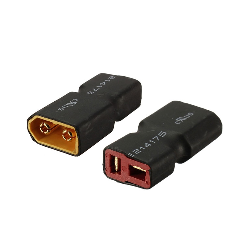Миниатюра Переходник XT60 Male папа на T-Plug XT Female мама для RC моделей 5