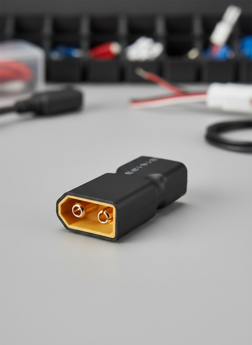 Миниатюра Переходник XT60 Male папа на T-Plug XT Female мама для RC моделей 3