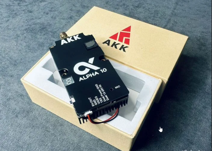 Миниатюра Видеопередатчик AKK Alpha VTX 10 (10W 80CH) 3