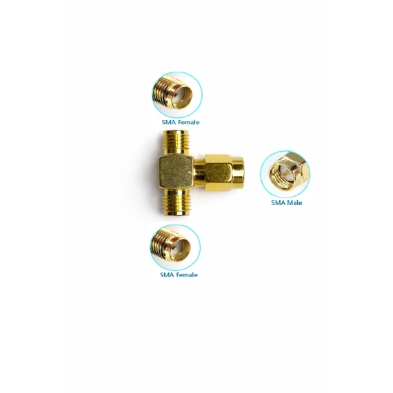 Миниатюра Высокочастотный переходник SMA-Male на 2x SMA-Female 2