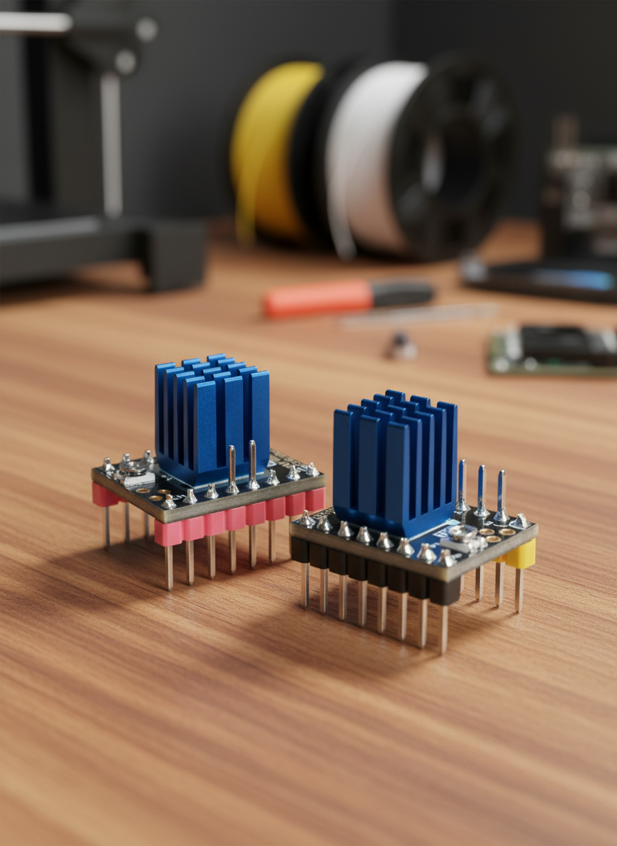 Миниатюра Драйвер шагового двигателя TMC2208 V3.0 с бесшумной работой 1