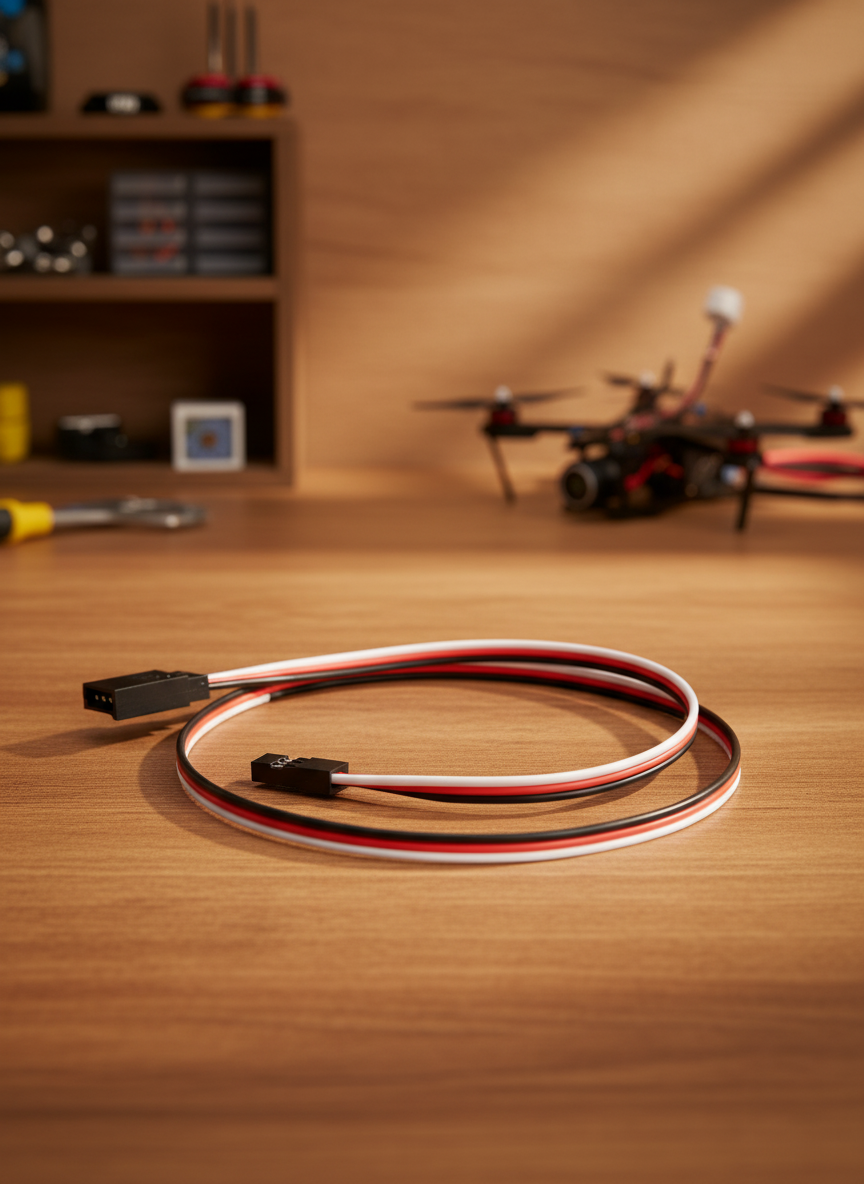 Миниатюра Удлинитель 250 мм 22 AWG для RC моделей 1