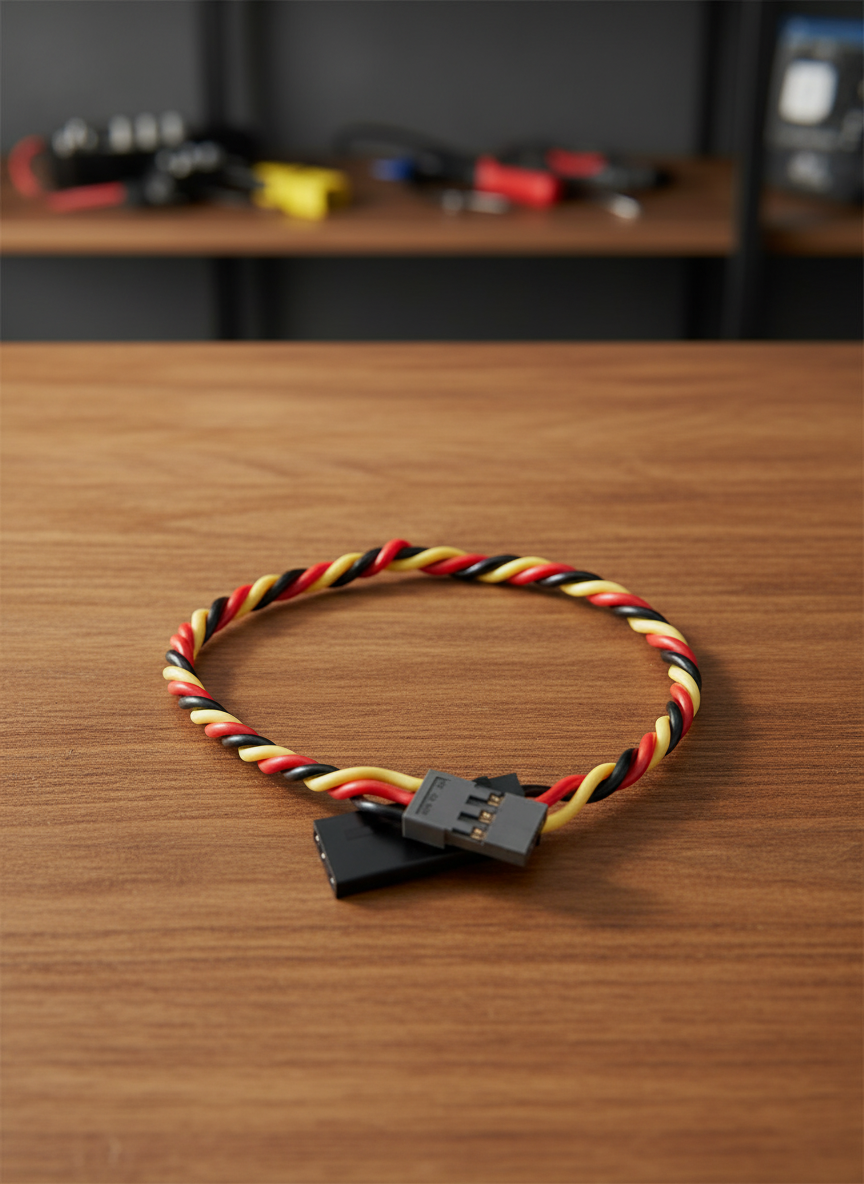 Миниатюра Удлинитель JR 22AWG 150 мм для сервомашинок 1