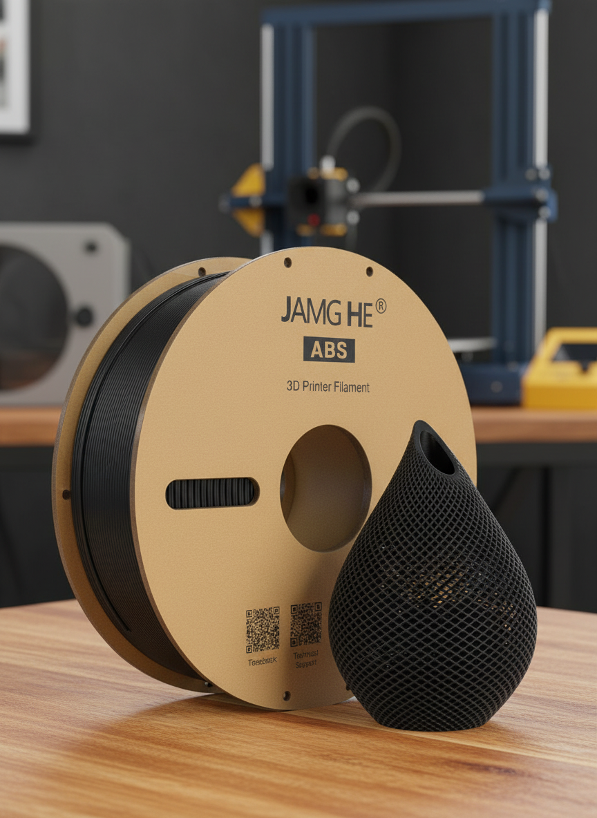 Миниатюра Пластик ABS 1кг черный Jamg He 1
