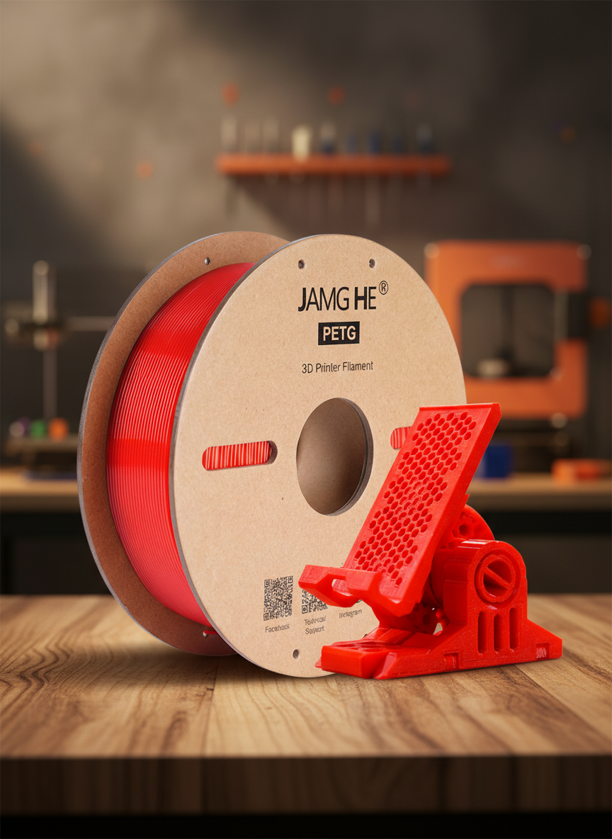 Миниатюра Пластик PETG 1кг красный Jamg He 1
