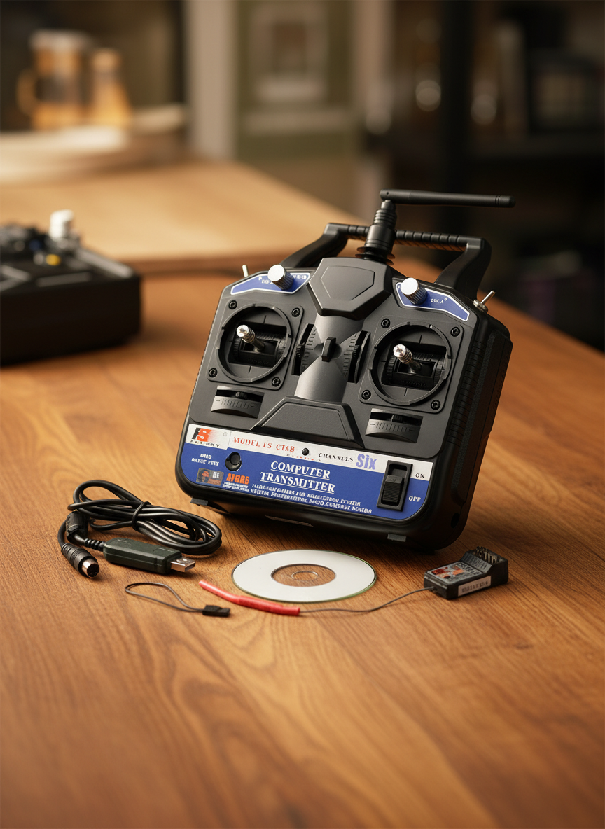 Миниатюра Аппаратура радиоуправления FlySky FS-CT6B 2.4 GHz 1