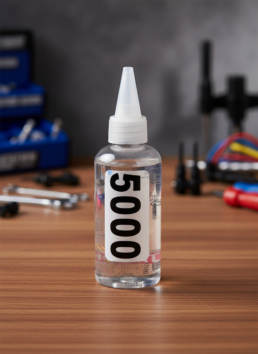 Миниатюра Силиконовое масло Mumeisha Shock Oil 5000, масло для амортизаторов радиомодели RC, HSP, REMO HOBBY, BAJA, 60 мл 2