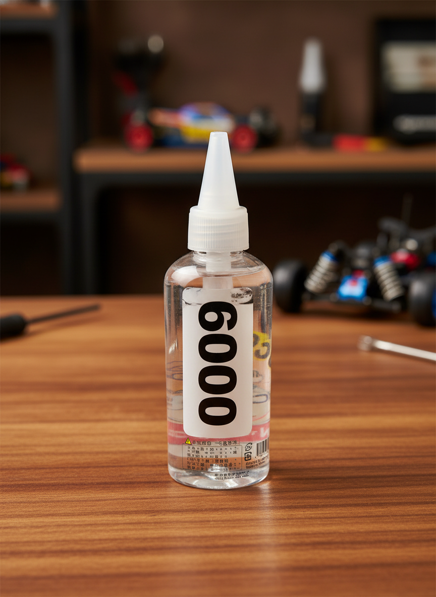 Миниатюра Силиконовое масло Mumeisha Shock Oil 6000 , масло для амортизаторов радиомодели RC, HSP, REMO HOBBY, BAJA, 60 мл 2