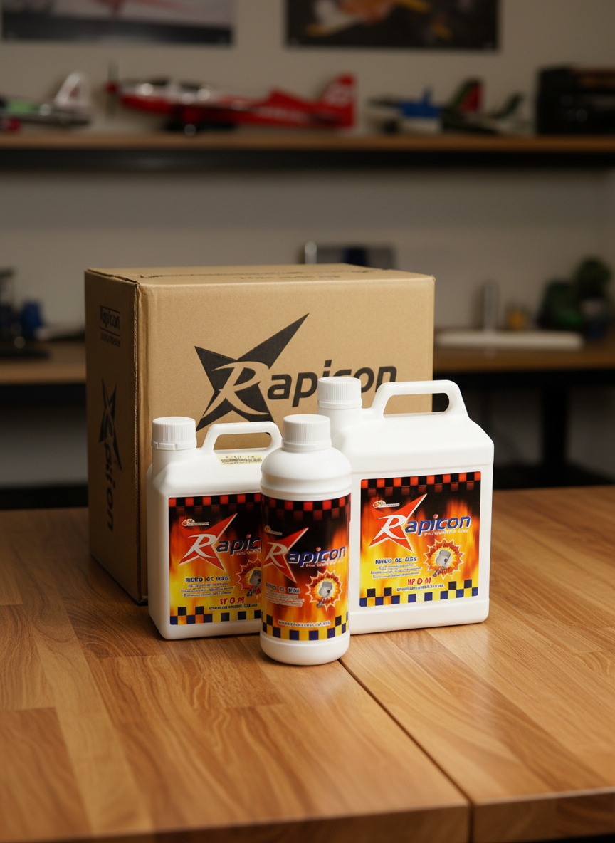 Миниатюра Топливо Rapicon 0% FAI F2A (castor) 4л для RC моделей 1