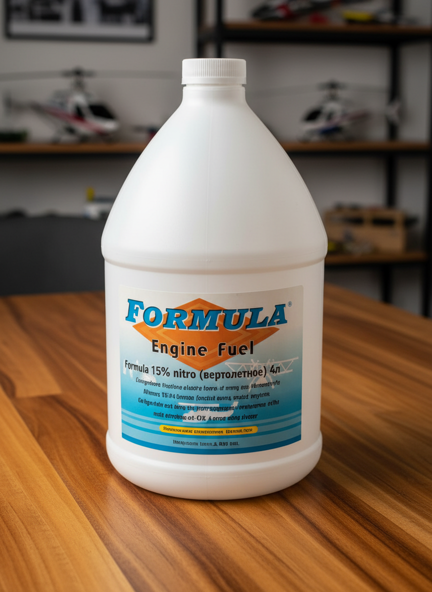 Миниатюра Топливо Formula 15% nitro (вертолетное) 4л 1