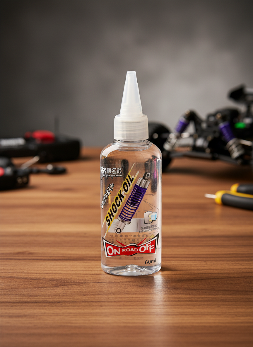 Миниатюра Силиконовое масло Shock Oil 350, масло для амортизаторов радиомодели RC, HSP, REMO HOBBY, BAJA, 60 мл 1
