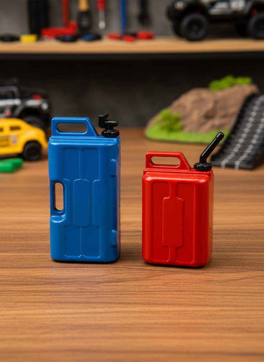 Миниатюра Канистры для воды и топлива 1/10 для RC моделей 1