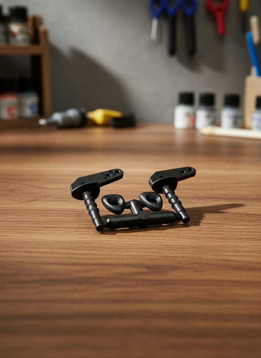 Миниатюра Кабанчик Haoye 21х11 мм для авиамоделей из пластика 2