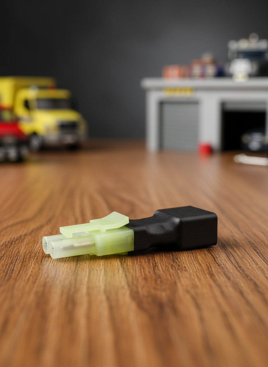Миниатюра Переходник T-plug (мама) на mini Tamiya (папа) для RC моделей 1