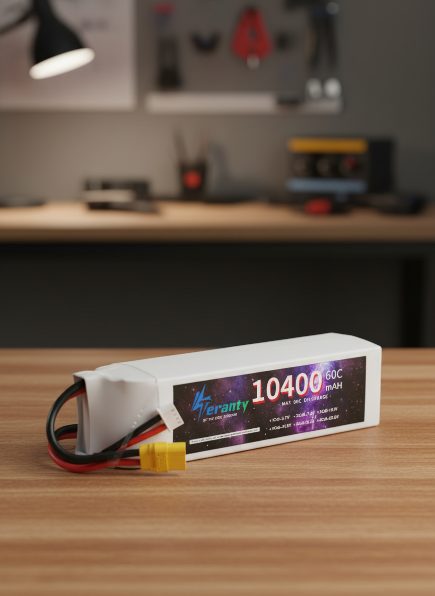 Миниатюра Аккумулятор LiPo Teranty 10400мАч 60C 14.8V XT90 1