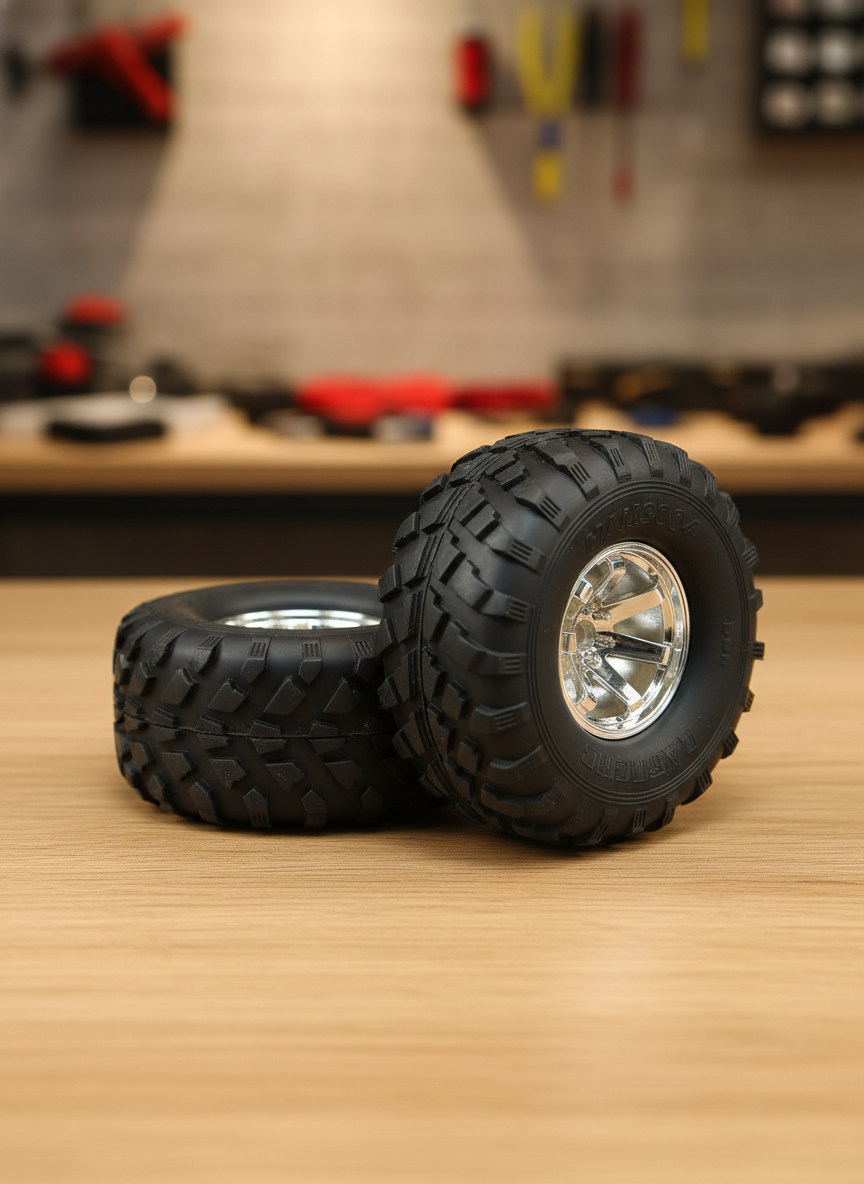 Миниатюра Комплект колес резина Austar Bigfoot AX3004 для 1/10 моделей 2 шт 1