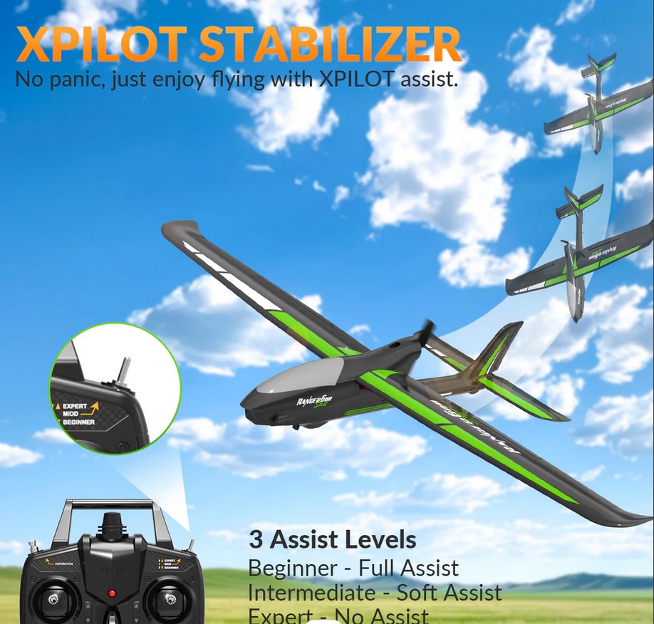 Миниатюра Радиоуправляемый планер VolantexRC Ranger 600 Stunt 761-2SBRB2 с системой стабилизации 6