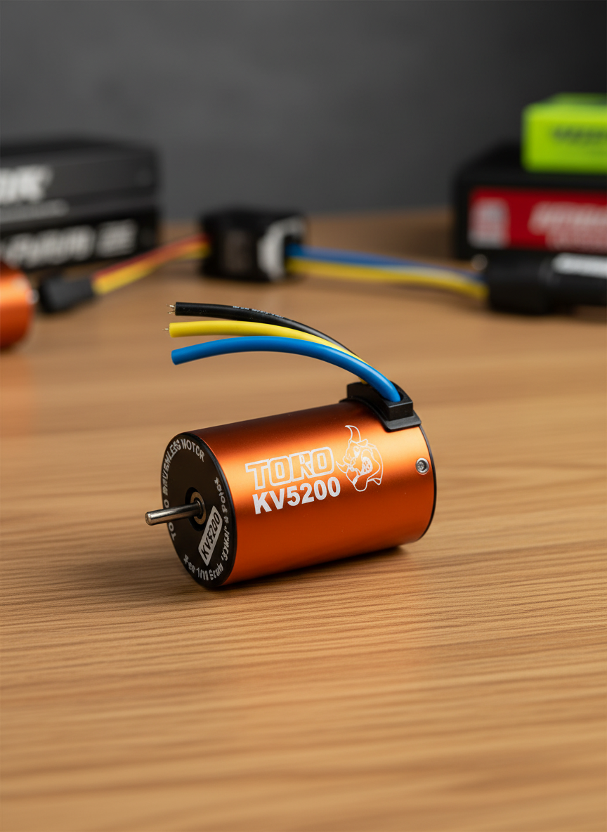 Миниатюра Электродвигатель TORO 3T KV5200 для RC моделей 1/10 1