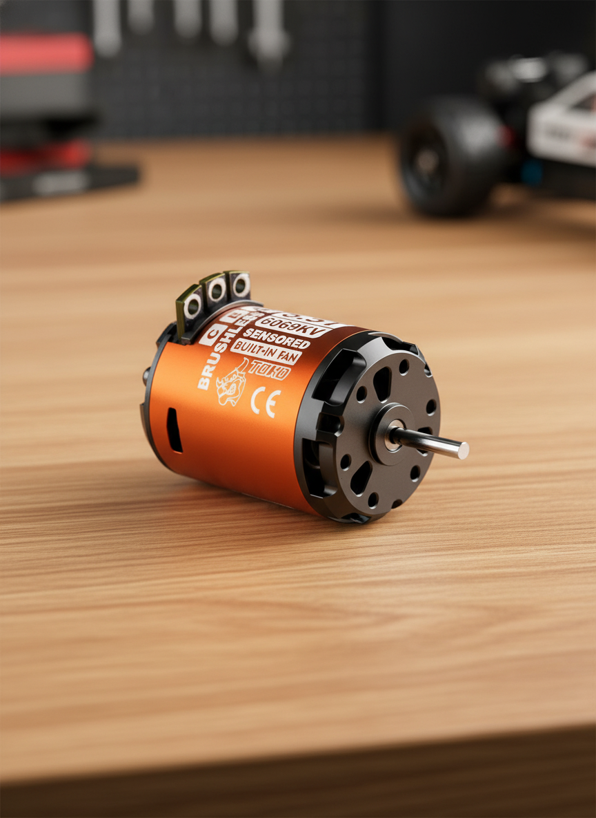 Миниатюра Электродвигатель TORO ARES 5.5T KV6050 для РК-авто 1/10 1