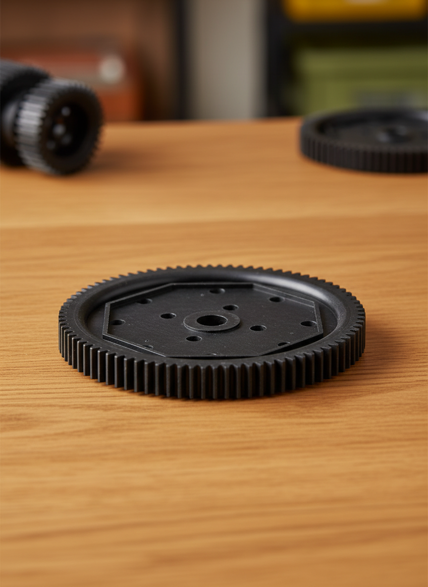 Миниатюра Пластиковая ведомая шестерня спур 87T 48P для радиоуправляемых моделей 1