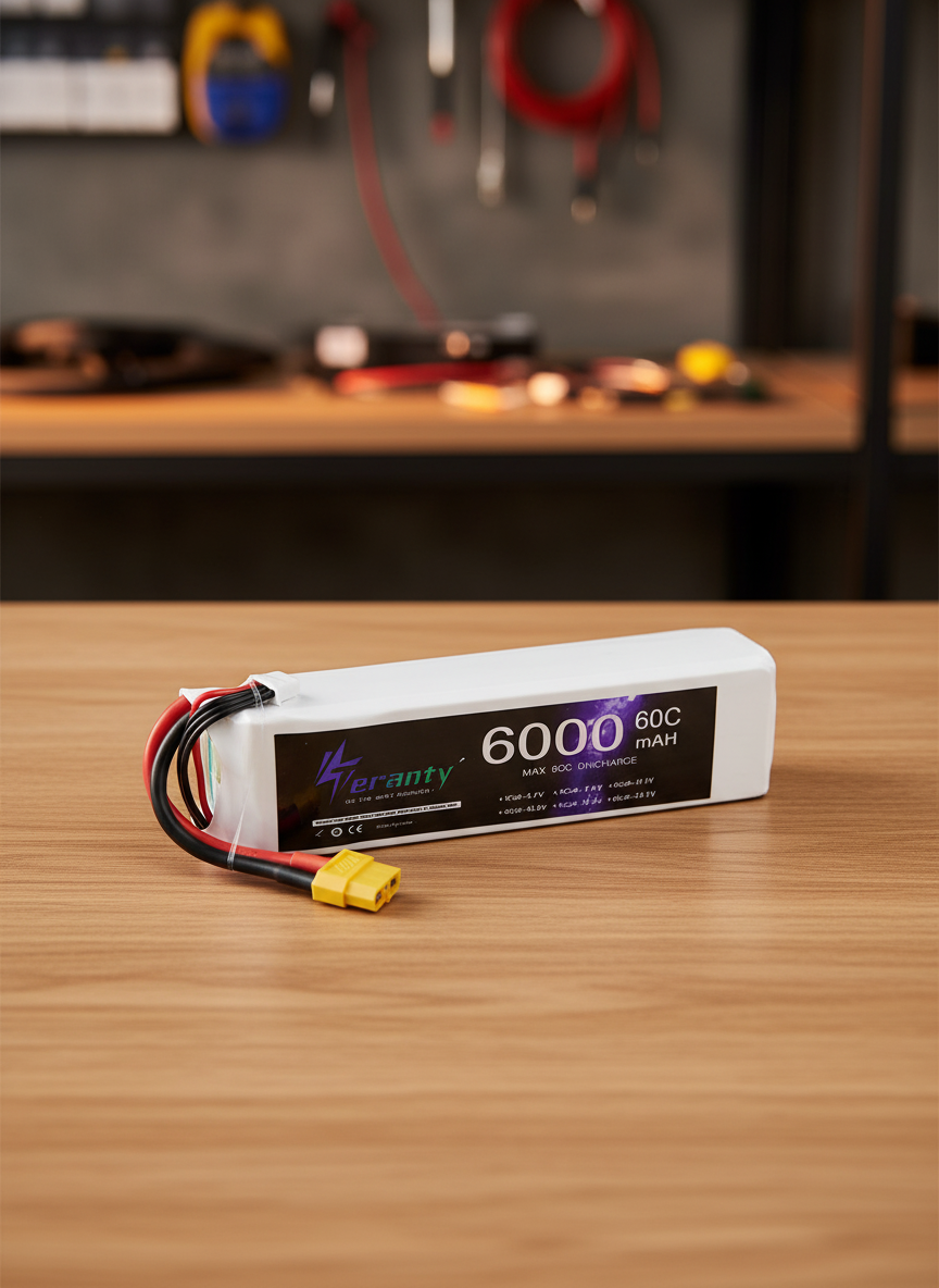 Миниатюра Аккумулятор LiPo Teranty 6000мАч 60C 22.2V XT60 1
