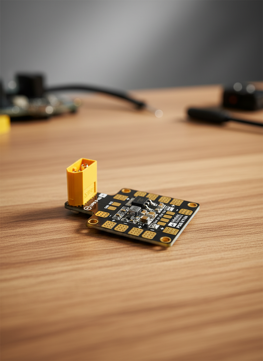 Миниатюра Распределительная плата питания Matek PDB-XT60 с BEC 5V/12V для квадрокоптеров 1