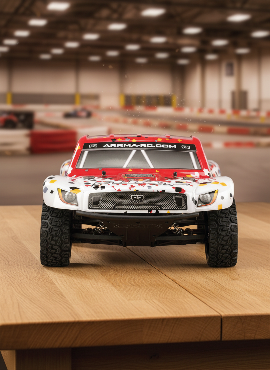 Миниатюра Шорт-корс трак  ARRMA Fury BLX 2WD 1/10 — мощная RC модель для трасс 2