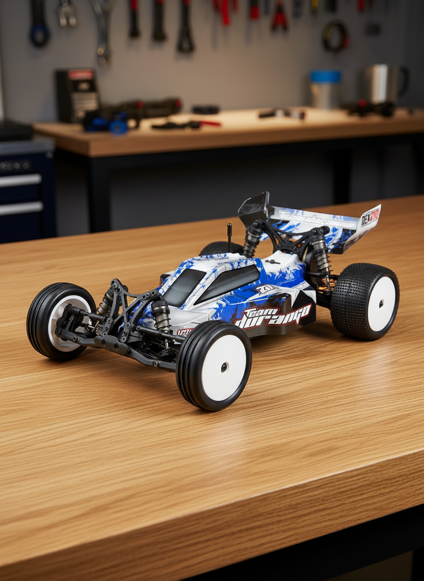 Миниатюра Багги Team Durango DEX210 2WD RTR, синий 7