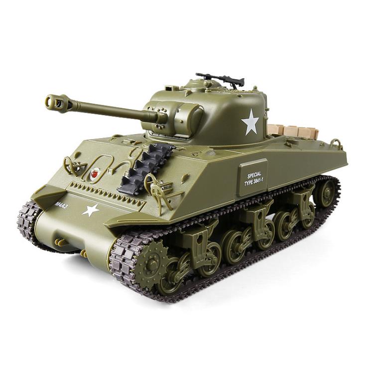 Миниатюра Танковый бой Heng Long Sherman vs Pershing M26 1/30 4