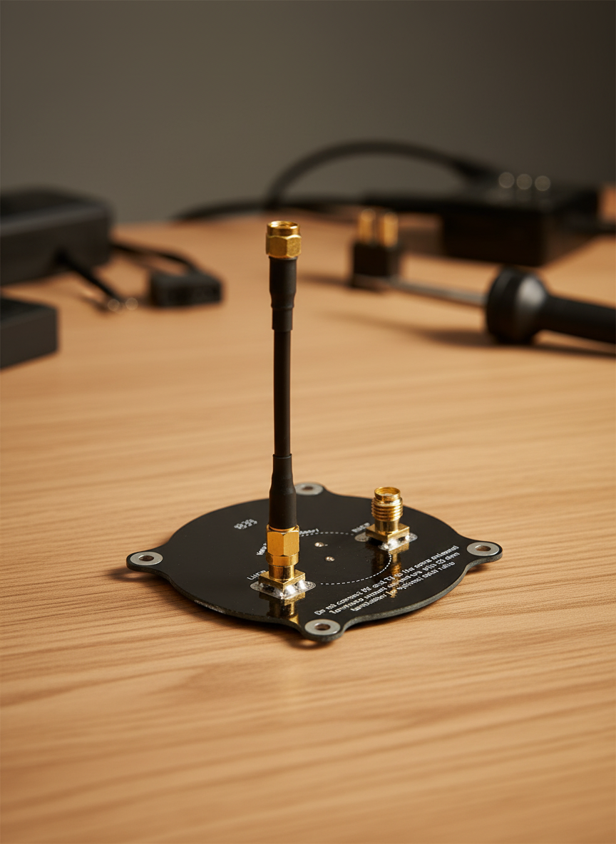 Миниатюра Патч антенна 5.8GHz 9.4dBi с RP-SMA для FPV систем 1
