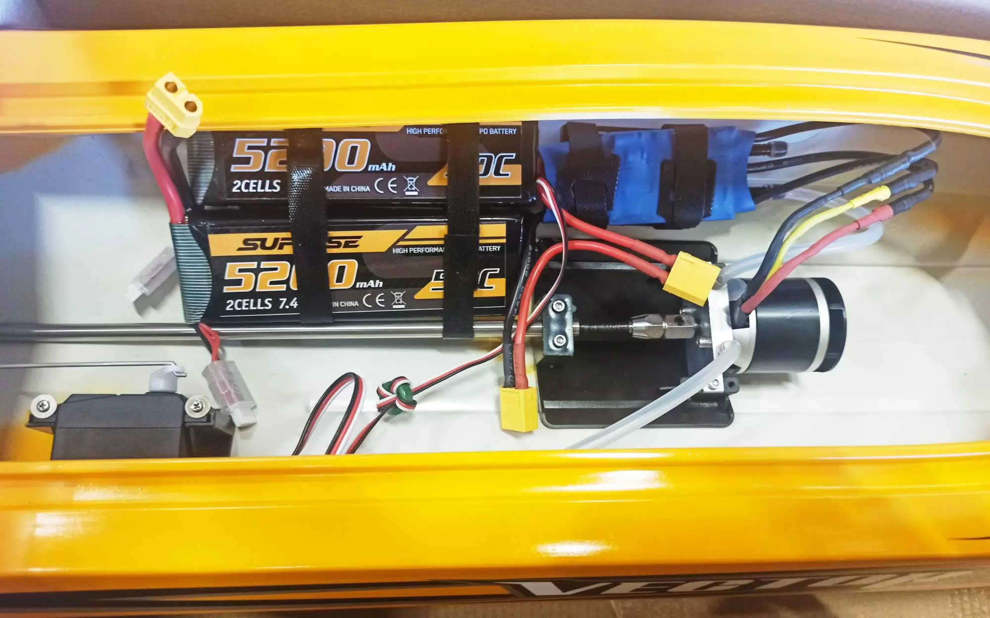 Миниатюра Радиоуправляемый катер Volantex RC Vector SR80 PRO ARTR 70 км/ч 9
