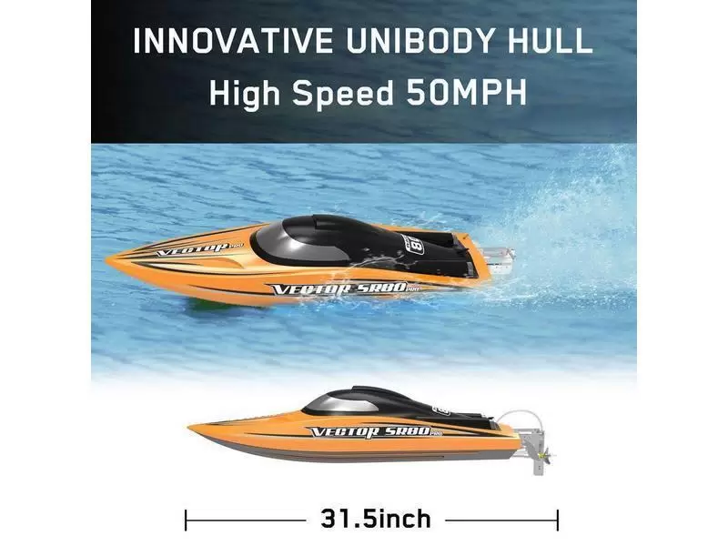 Миниатюра Радиоуправляемый катер Volantex RC Vector SR80 PRO ARTR 70 км/ч 11
