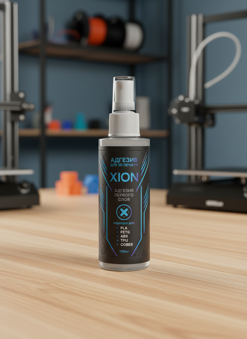 Миниатюра Клей для 3D печати XION BASE 100 мл 1