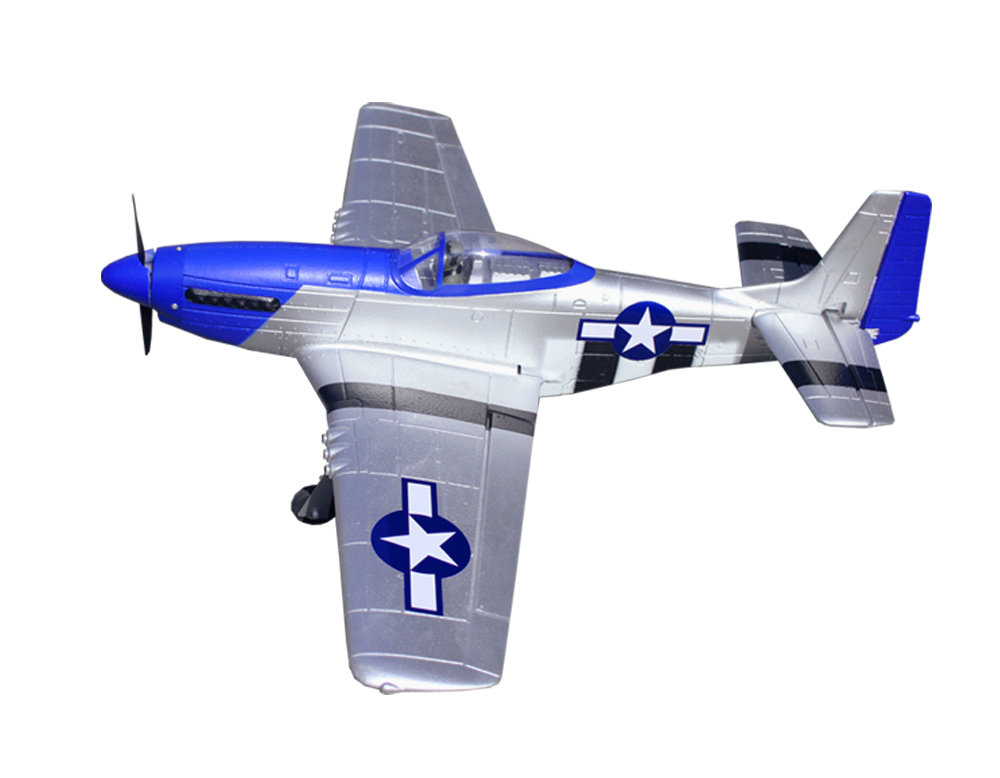 Миниатюра Радиоуправляемый самолет Volantex 768-1 Mustang RTF 8