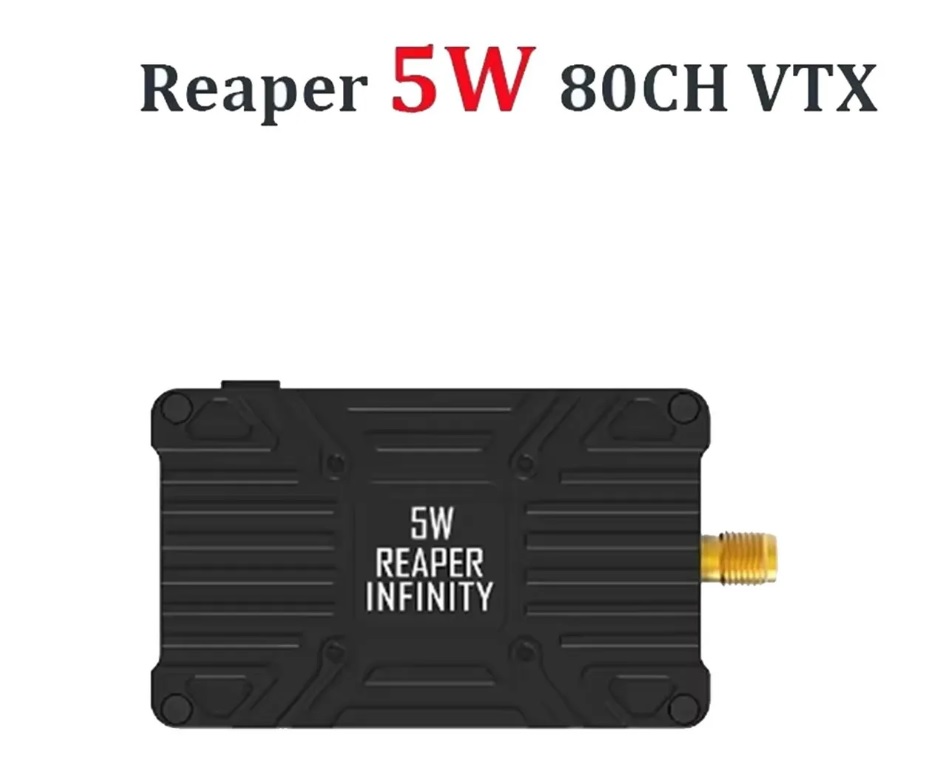 Миниатюра Видеопередатчик Foxeer Reaper Infinity 4.9 - 6 Ghz 5W 80 Ch 5