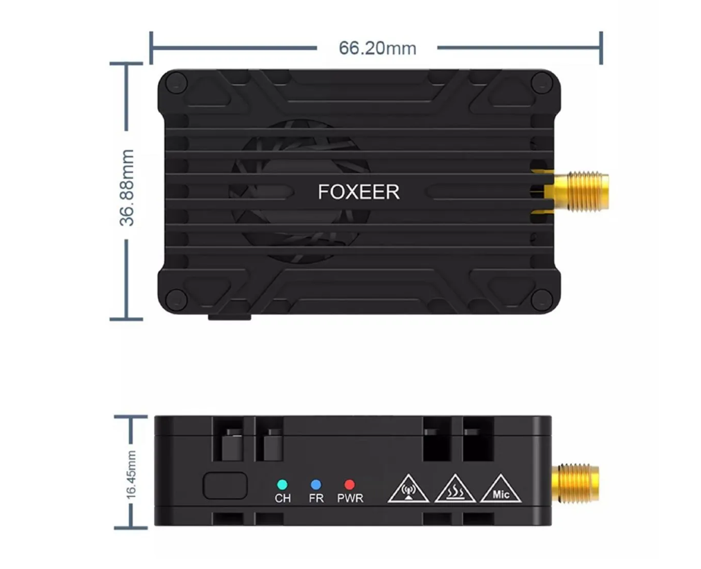 Миниатюра Видеопередатчик Foxeer Reaper Infinity 4.9 - 6 Ghz 5W 80 Ch 3