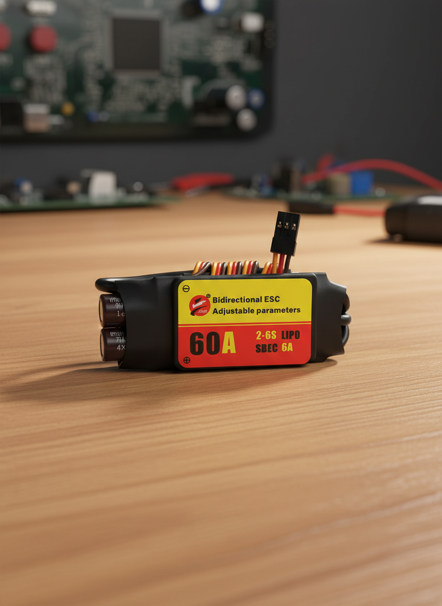 Миниатюра Регулятор оборотов ZMR Bidirectional 60 A UBEC 6 A 2