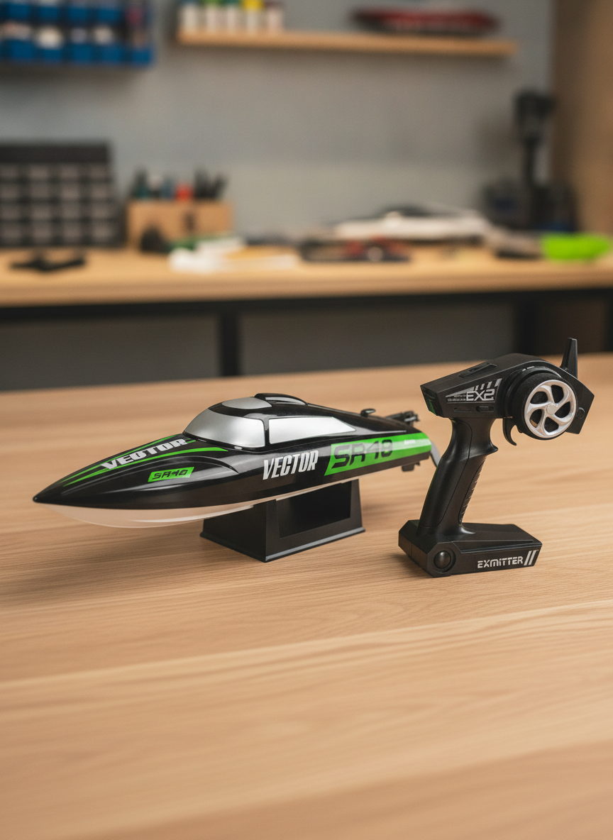 Миниатюра Радиоуправляемый катер VOLANTEXRC Vector SR48 RTR 1