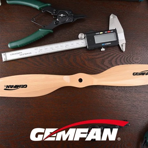 Миниатюра Пропеллер деревянный электро Gemfan 12x6 2