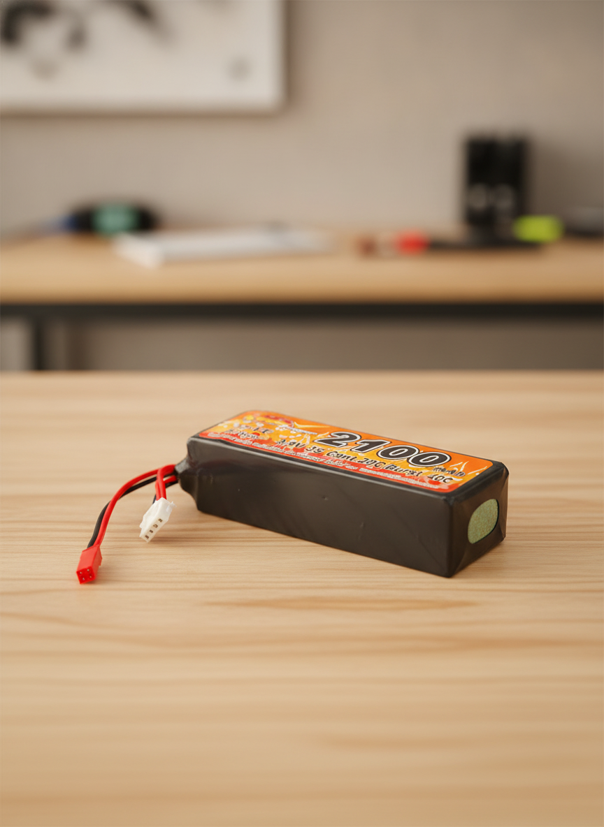 Миниатюра Аккумулятор LiFePO4 2100 мАч 9.9 В для передатчиков VBPower 1