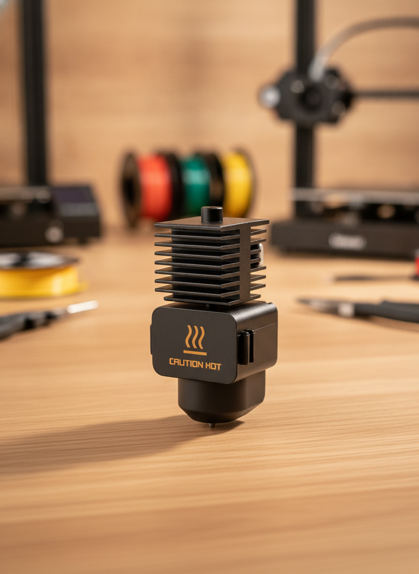 Миниатюра Хотэнд Bambu Lab A1 Series с соплом из закалённой стали неразборный 1